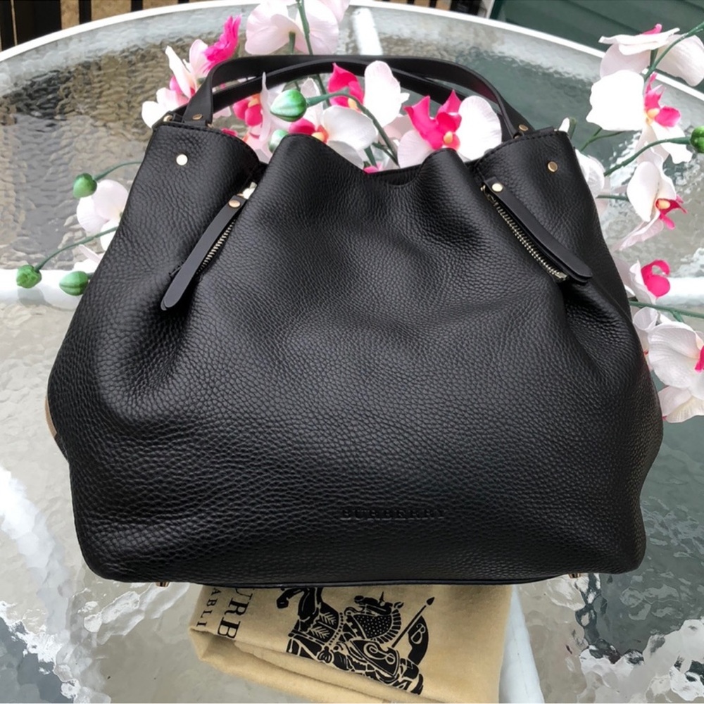 Authentic Burberry Leather Bag - Picture 2 of 14